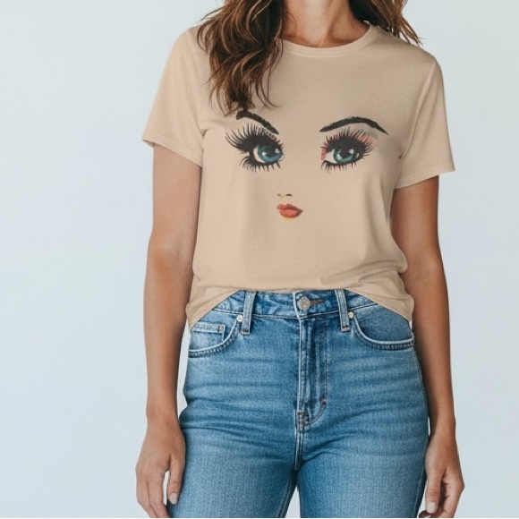 Atelier Jai Tops - NEW•XL-1X•It’s All About The Eyes Mascara Love Top